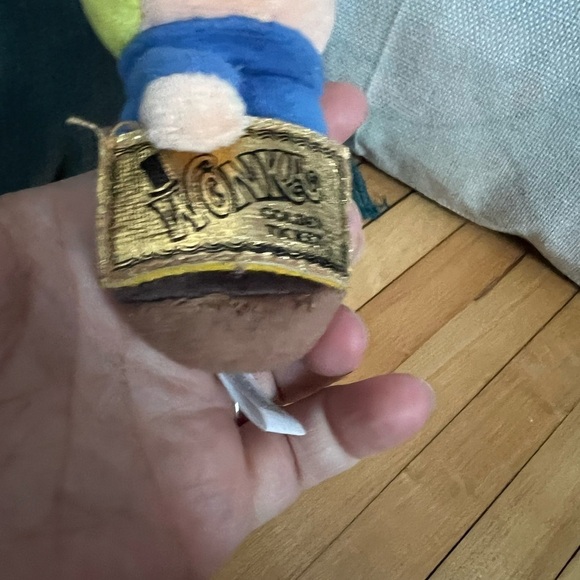 Itty Bittys Willy Wonka Collector Mini Charlie Golden Ticket Plush Stuffed - Picture 2 of 5